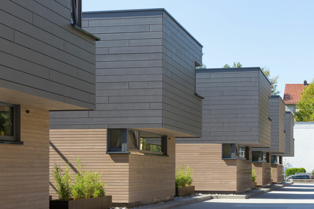 Holzbau Stadt