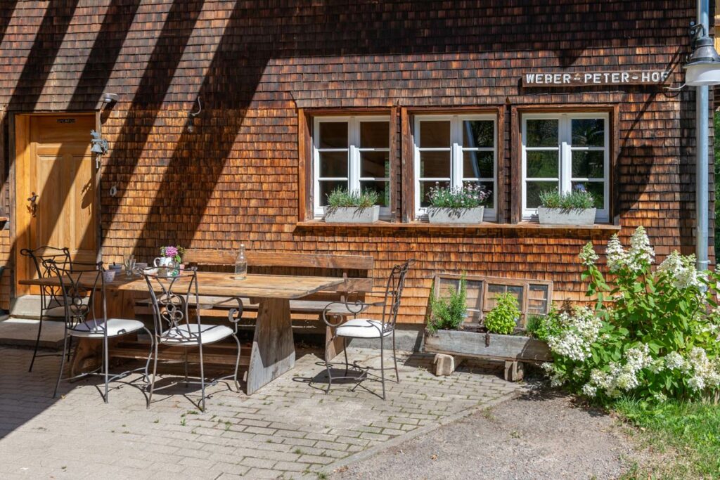 Holzfachwerk Walmdach