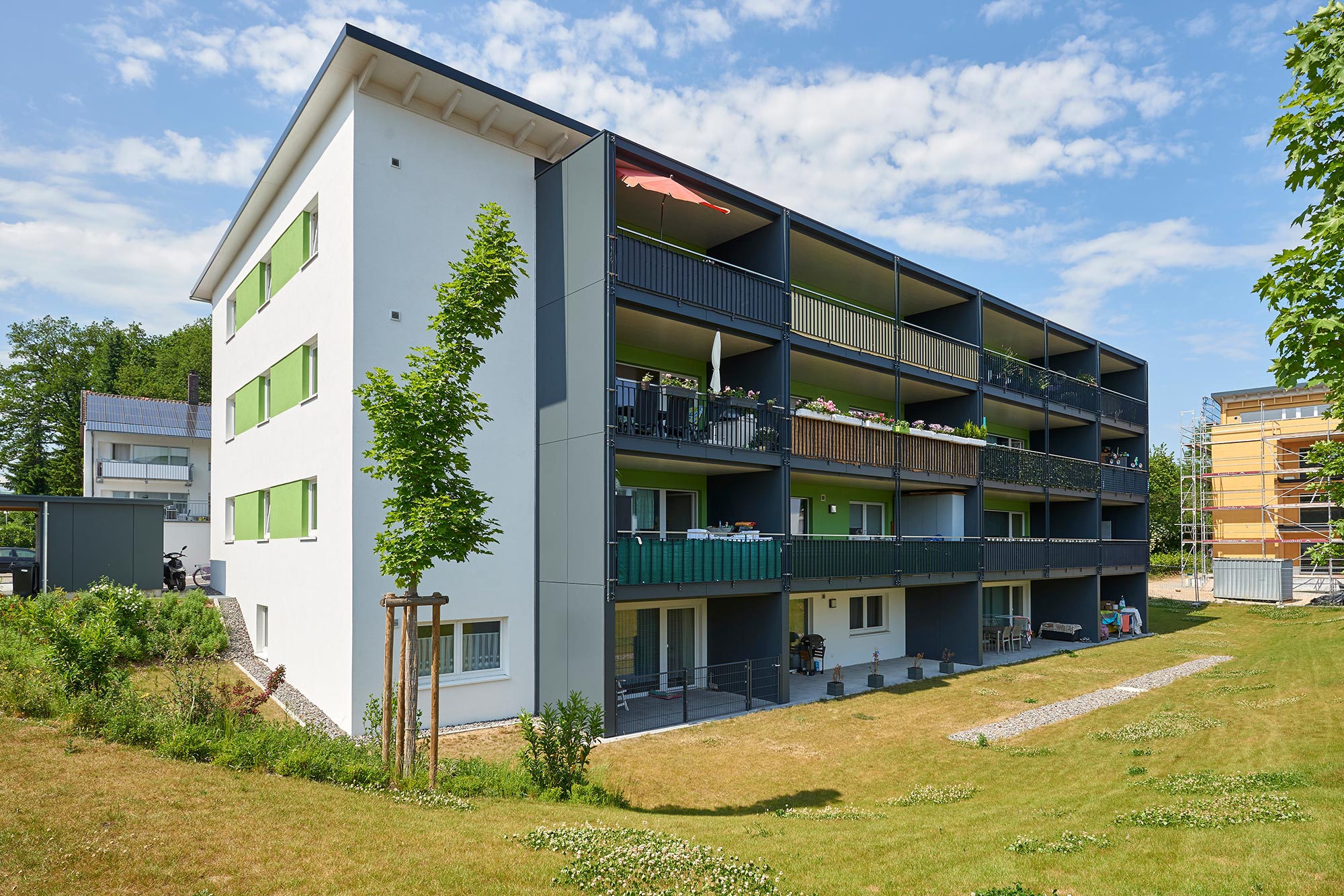 Mehrgeschossiges Holzhaus