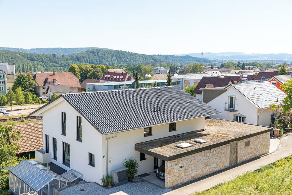 Satteldach Holzhaus