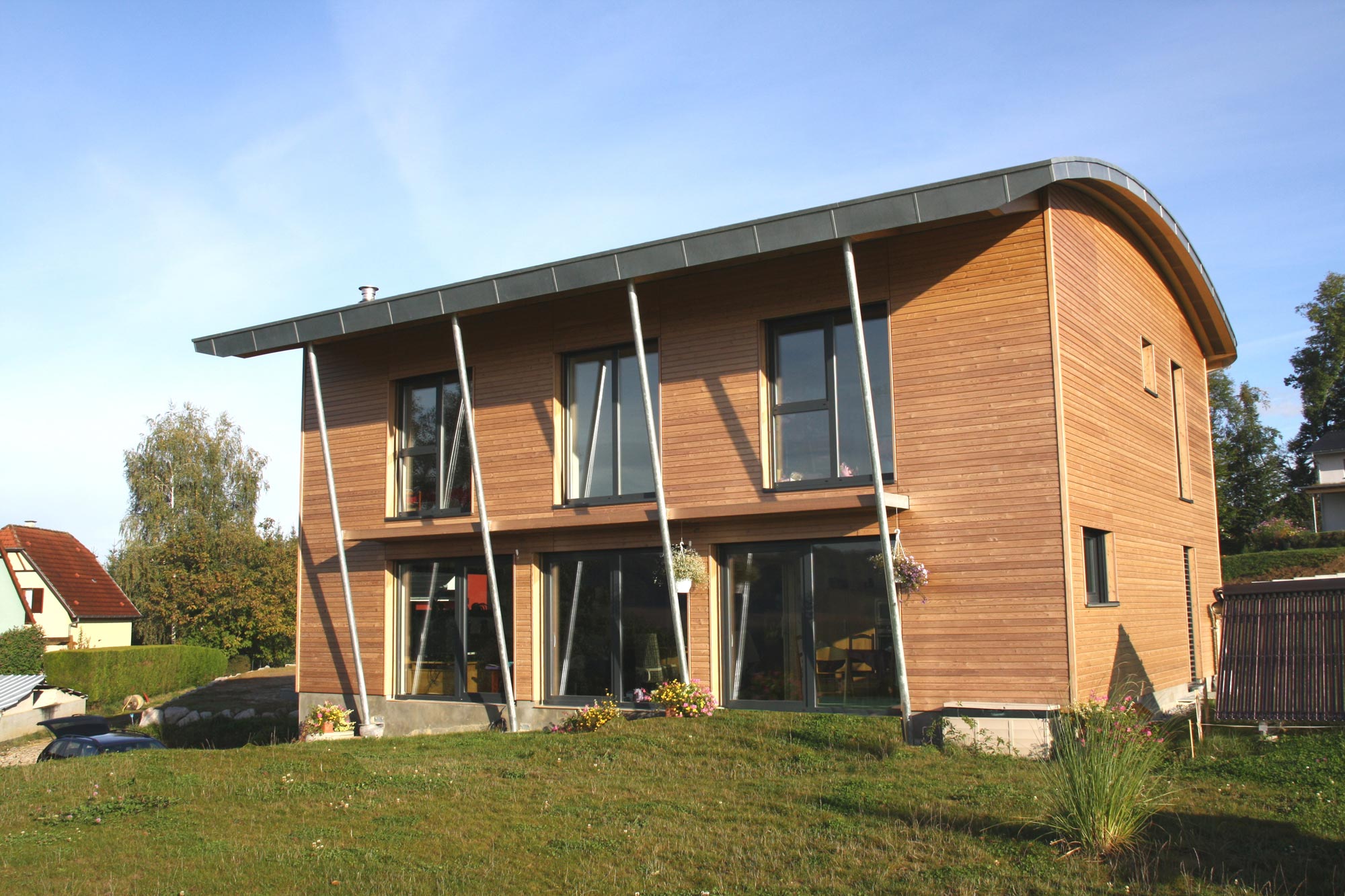 Modernes Holzhaus