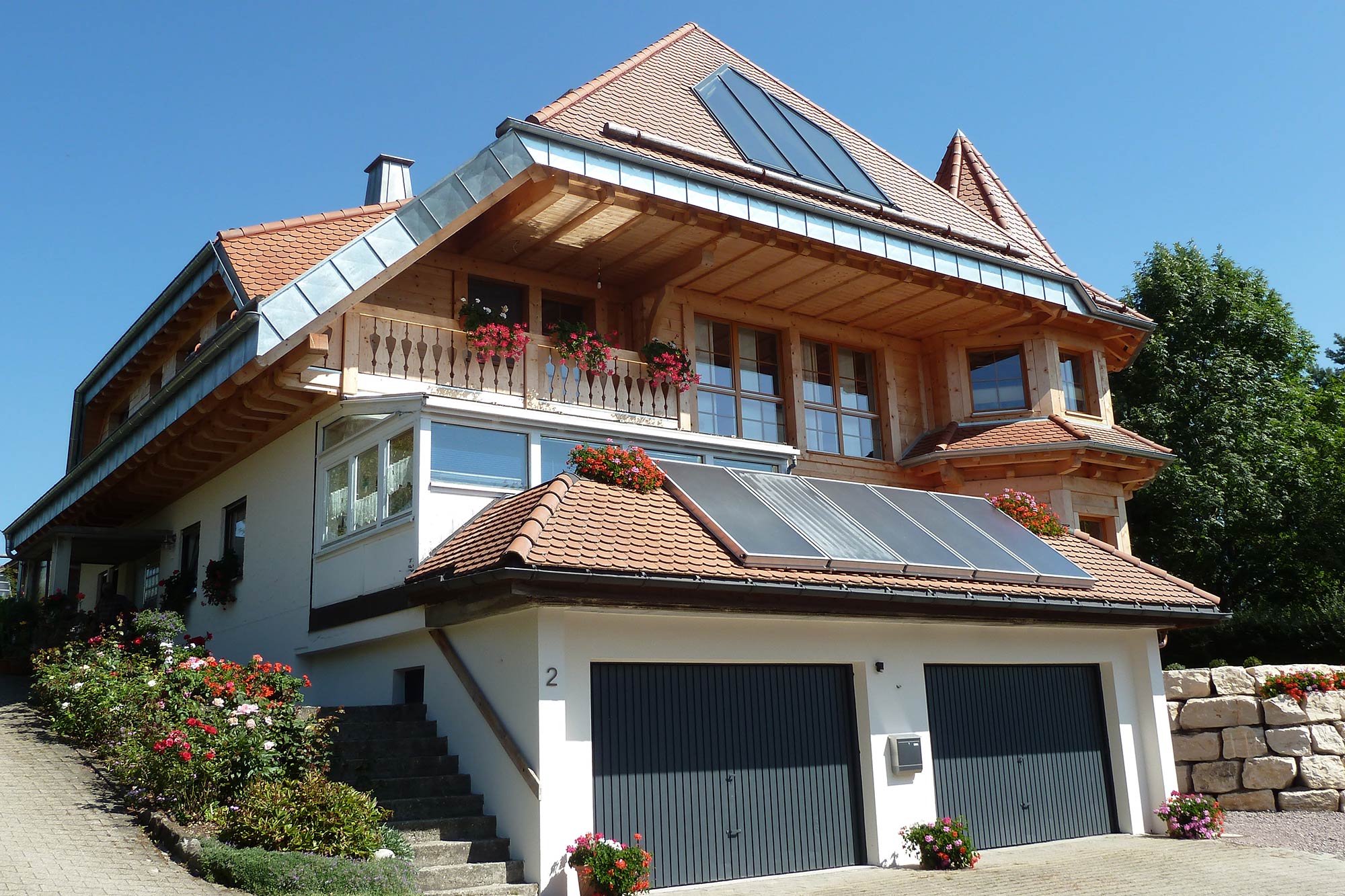 Umbau in Holzbauweise