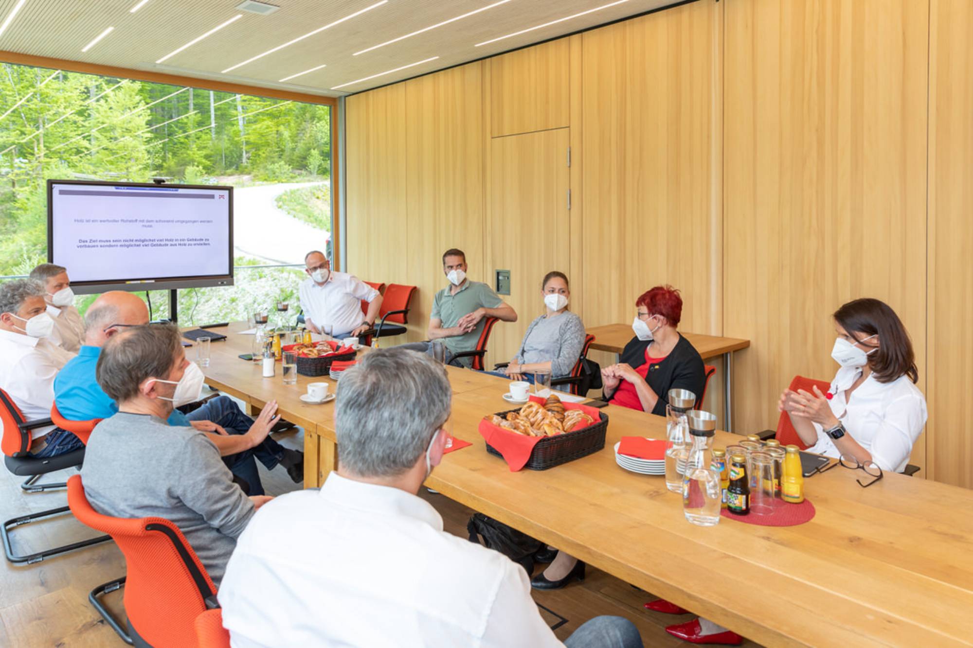 Hoher Besuch aus der Politik bei uns in Bernau