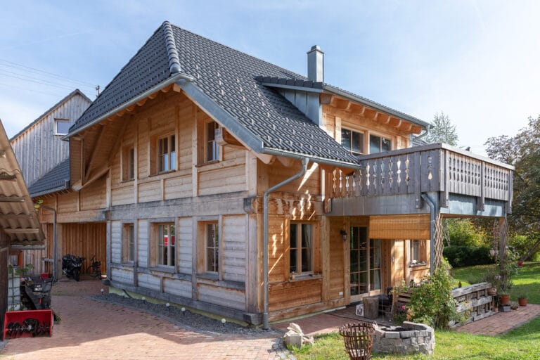 Erweiterung Holzbauweise - Einfamilienhaus Einblicke