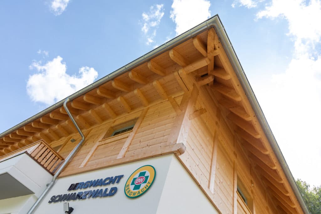 Gewerbebau Holzbau - Außen