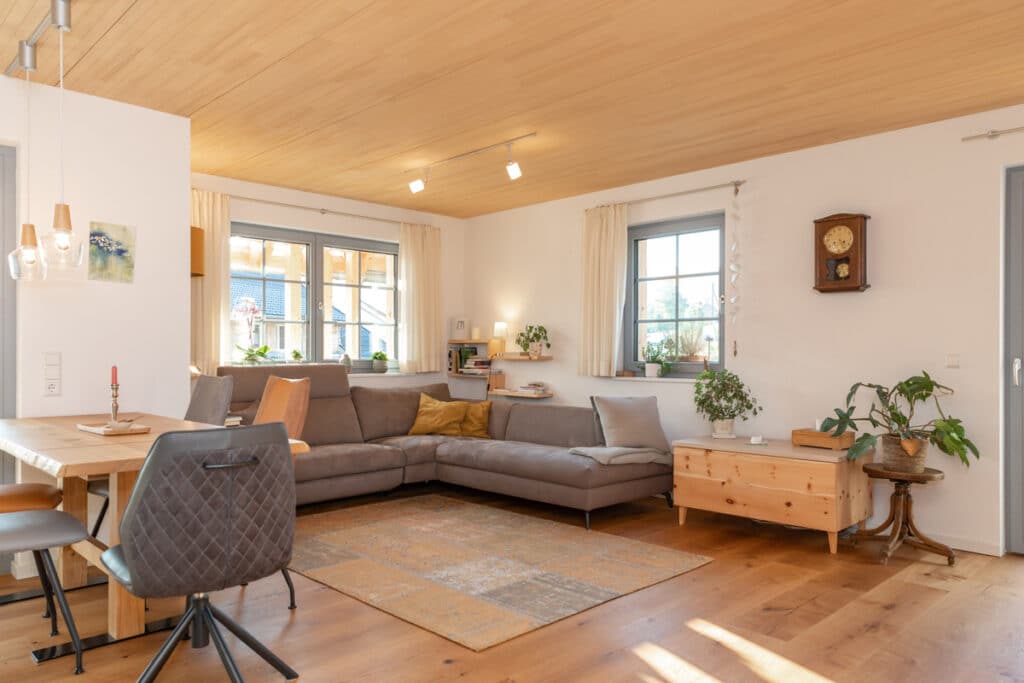 Mehrgeschossiges Holzhaus Dorf - Einblicke