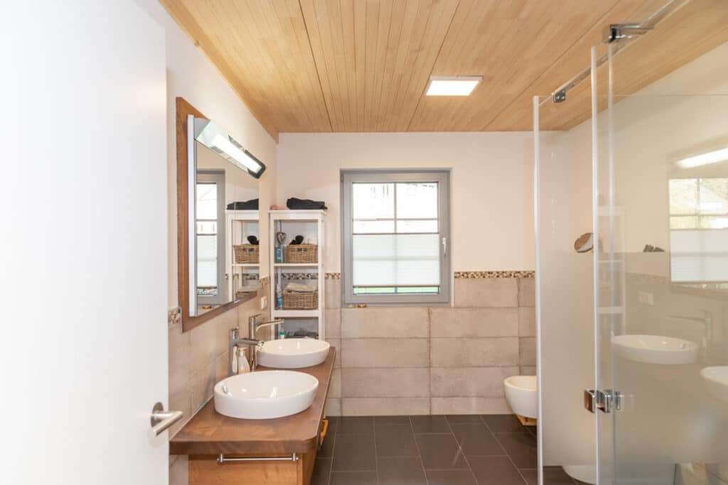 Mehrgeschossiges Holzhaus Dorf - Einblicke