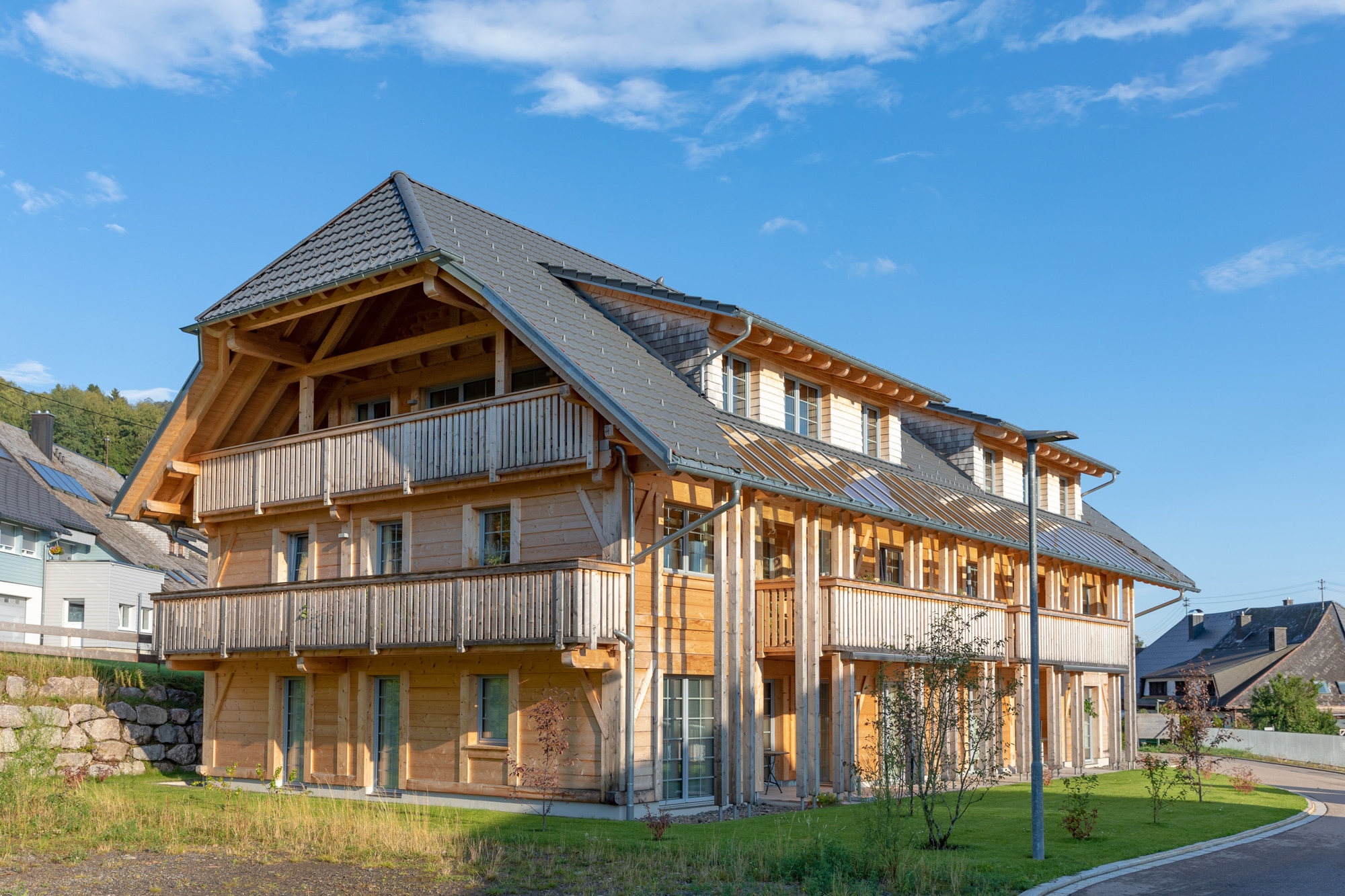 Mehrgeschossiges Holzhaus