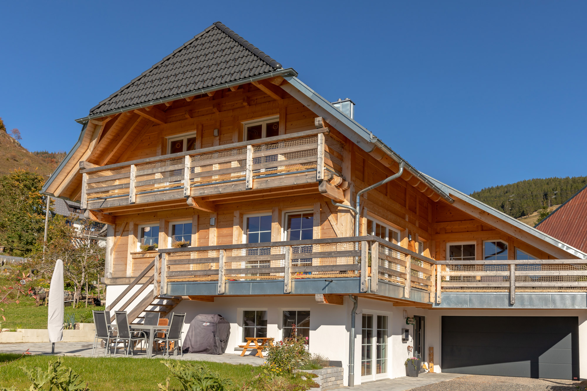 Einfamilienhaus mit drei Geschossen