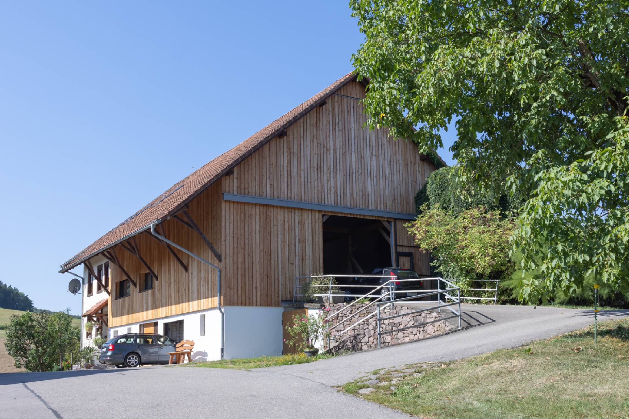 Umbau in Holzbauweise