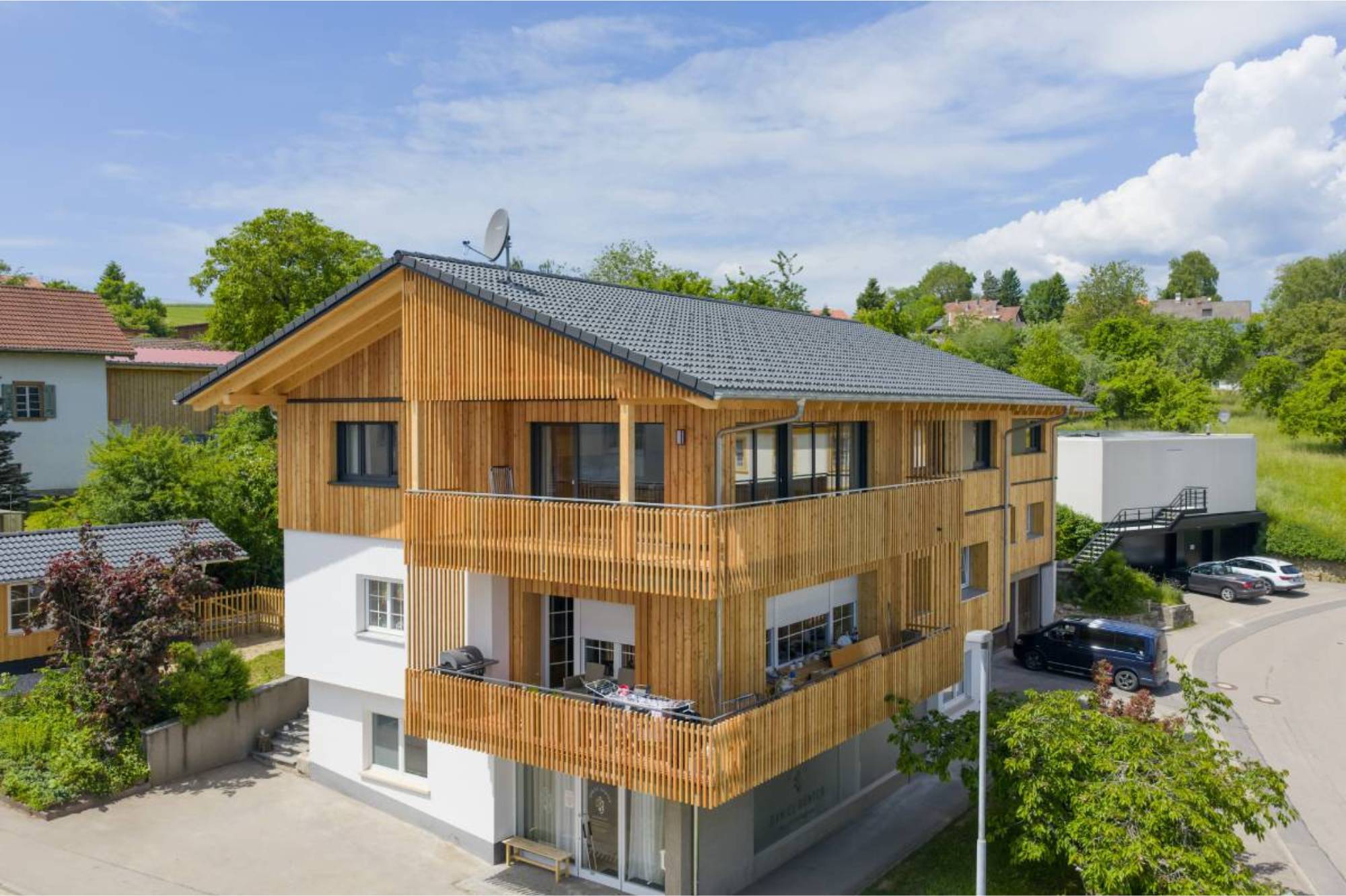Aufstockung in Holzbauweise