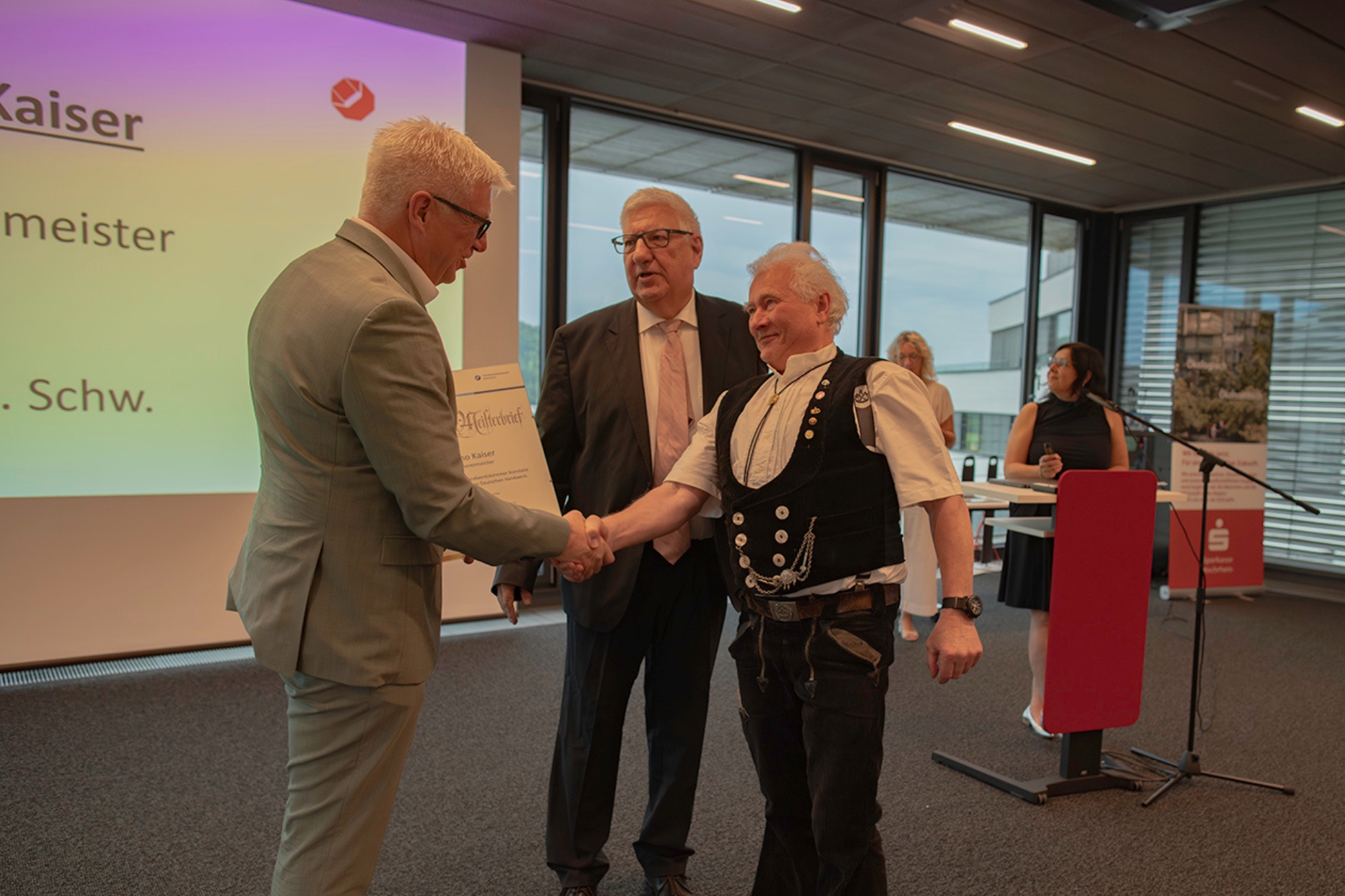 40 Jahre Meister – Goldener Meisterbrief für Bruno Kaiser und Helmut Böhler
